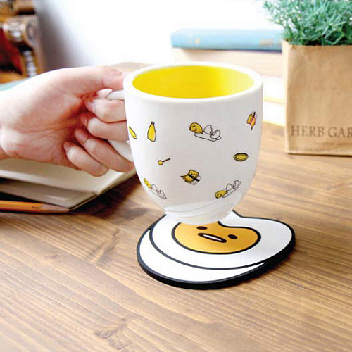 Подставка под горячее "Желток (мордочка)