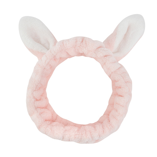 Повязка на голову "Заячьи уши", бежевый