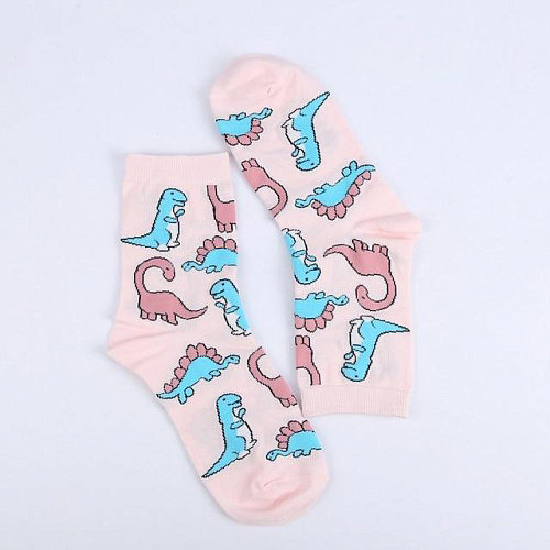 Носки "Динозаврики" (розовые)