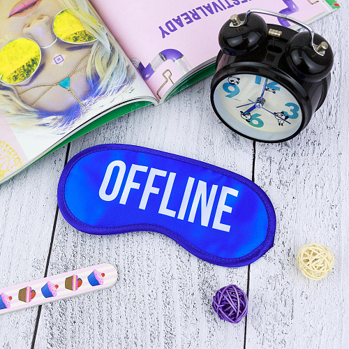 Маска для сна "Offline"