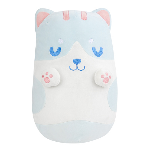 Игрушка-подушка "Котя-плюшка" (голубой) 45*30см