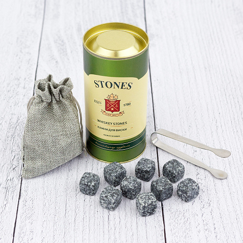 Камни для виски в тубусе "Stones Jameson"