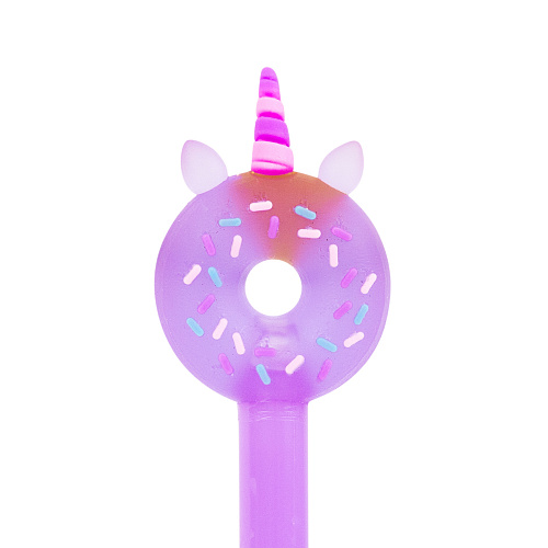 Ручка "Пончик-единорог" сиреневый