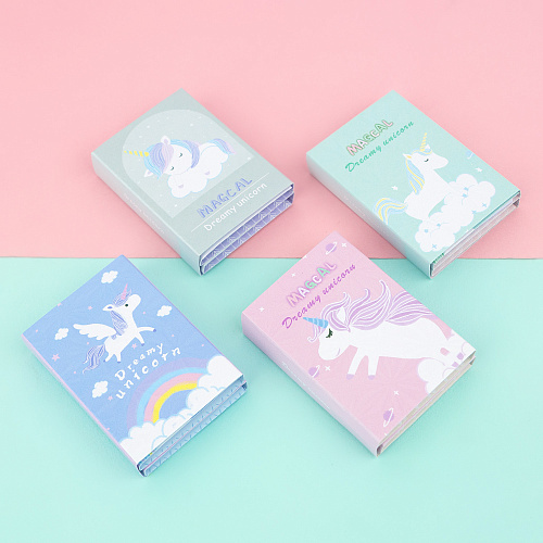 Набор стикеров "Dreamy unicorn" (голубой)