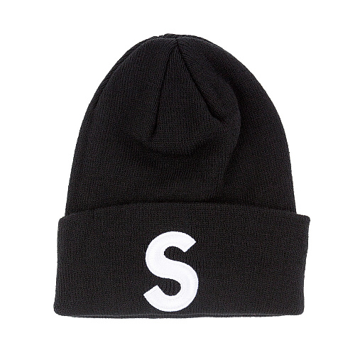 Шапка "S" (черная)