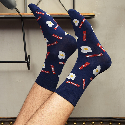 Носки мужские "Завтрак"