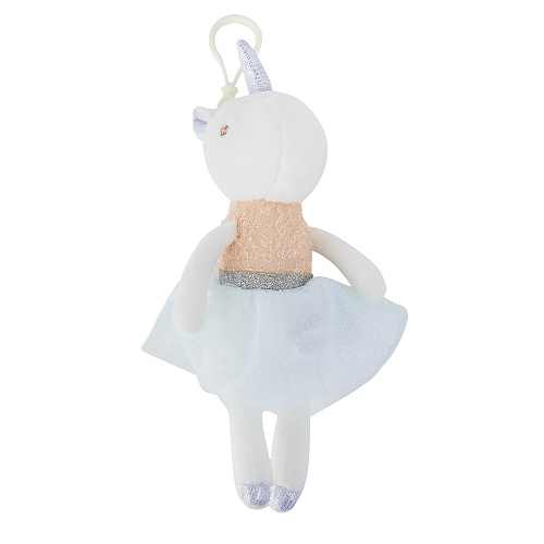 Брелок "Единорожка в юбочке" (розовая)