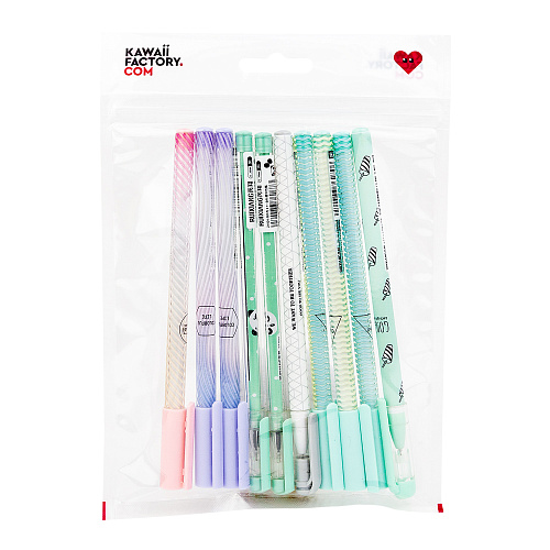 Набор из 10 ручек в ассортименте