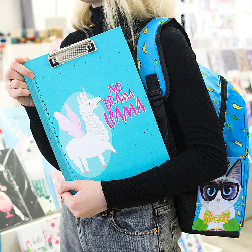 Папка-планшет "Llama" (мятный)