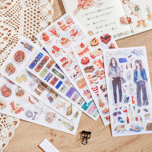 Наклейки "Fashion" (3 листа)