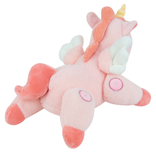 Игрушка-подушка "Пегас лежит" (розовый) 45см