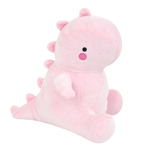 Игрушка-подушка "Динозавр" (розовый маленький)