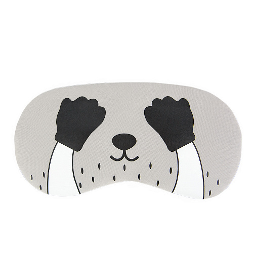 Маска для сна "Не смотрю" с гелевой вставкой