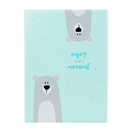 Обложка для документов А4 "Медведи"