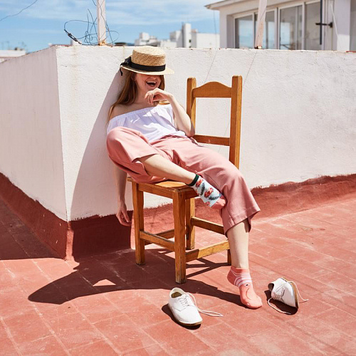 Носки короткие "Креветки"