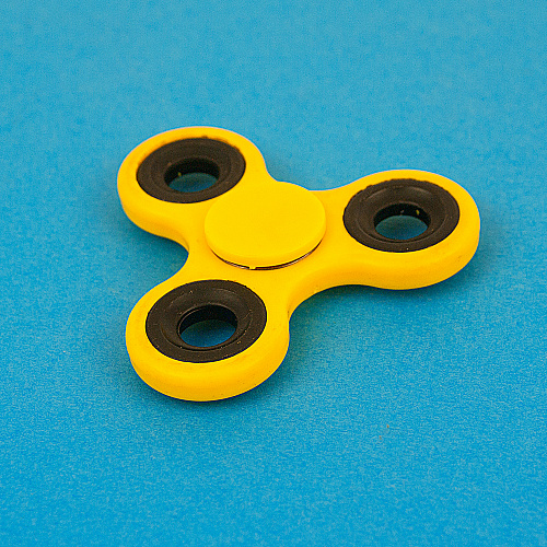 Спиннер однотонный (желтый)