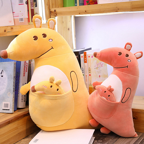 Игрушка-подушка "Кенгуру плоский" 60см