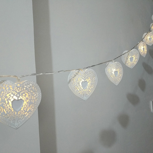 Гирлянда "Кружева" LED, батарейка