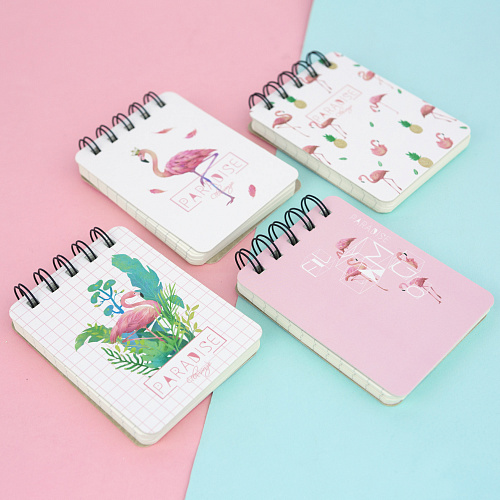 Мини-блокнот "Pink Flamingo" (розовая)