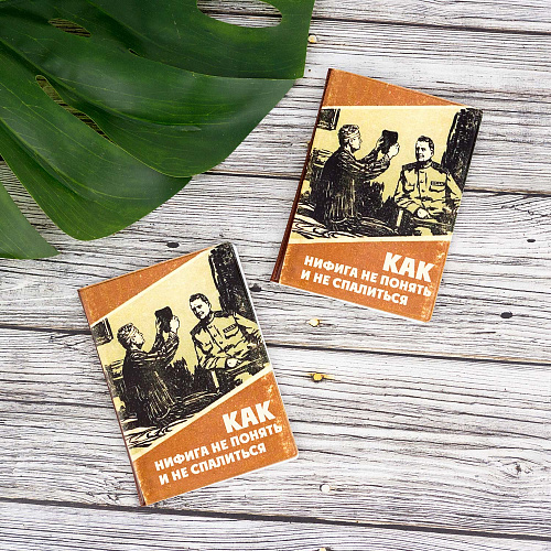 Обложка для паспорта "Как не понять"