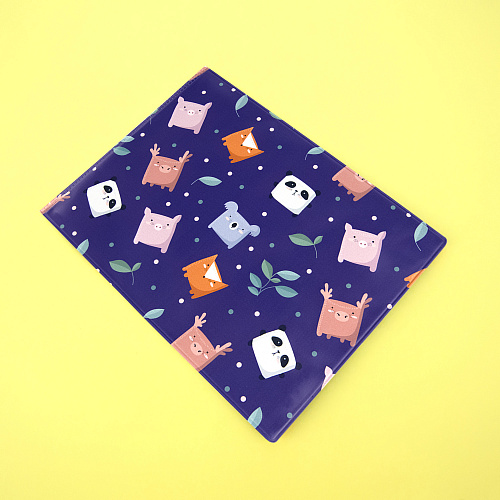 Обложка на зачетную книжку "Зверики"