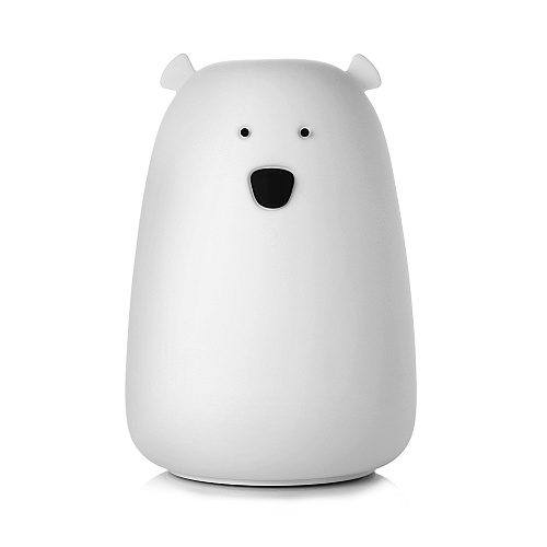 Ночник USB "Мишка" (белый)