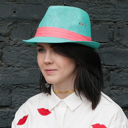 Шляпа "Sorbet" (зеленая)