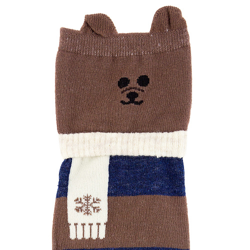 Носки "Пёс" (коричневый)