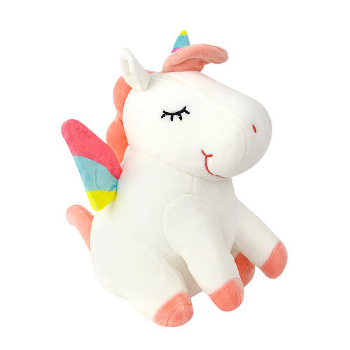 Игрушка-подушка "Пегас радужный" (белый)