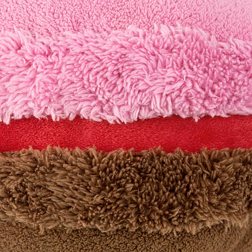 Игрушка-подушка "Macaron" (розово-коричневая)