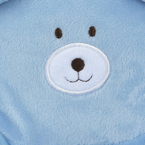 Подушка для путешествий "Мишка", Memory Foam (голубая)