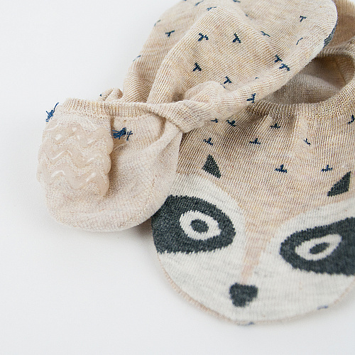 Носки "Мордочка" (енот)