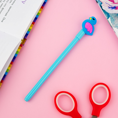 Ручка "Лебедь" (голубой)