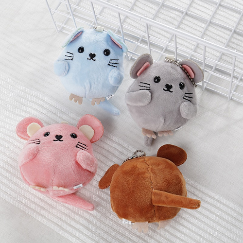 Брелок "Мышонок" (голубой)