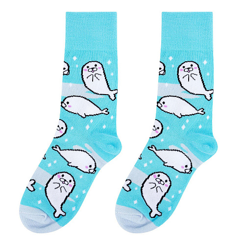 Носки "Тюлени", разм.35-39