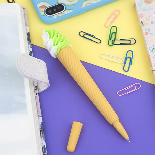 Ручка "Мороженое" (салатовая)