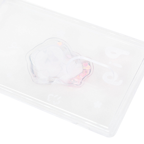 Бейдж на ленте с карабином (свинка)