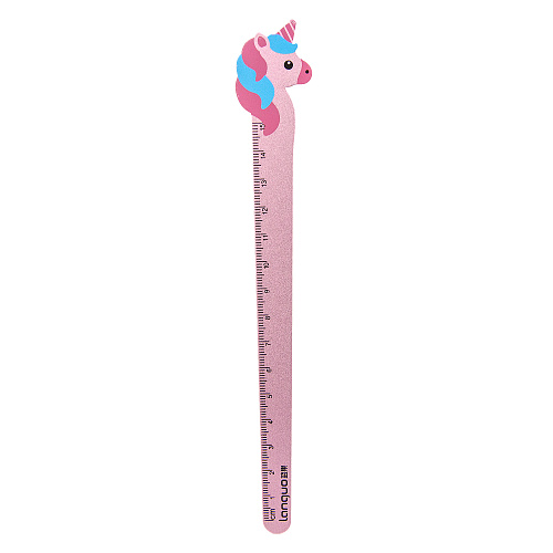 Линейка "Unicorn" (розовая)