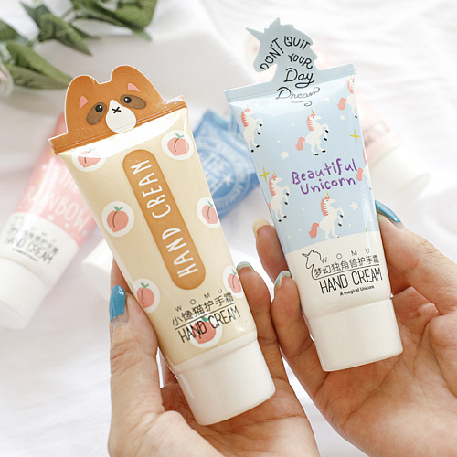 Крем для рук "Мечты единорога" голубой