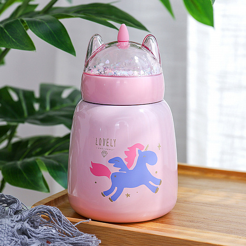 Термос "Unicorn" (розовый)