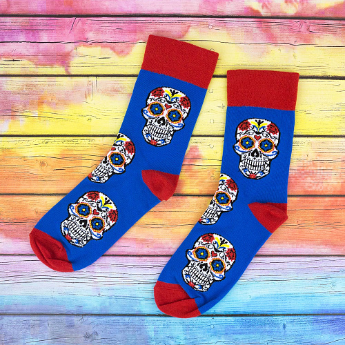 Носки "Черепа", разм.40-45