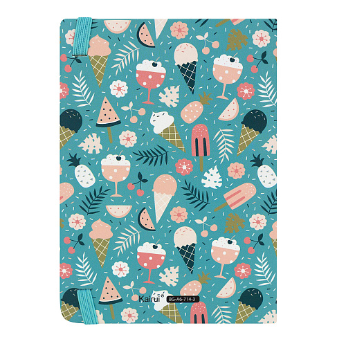 Блокнот "Cute Pattern" (голубой)