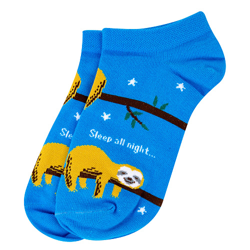Носки короткие "Сплю всю ночь", разм.35-39