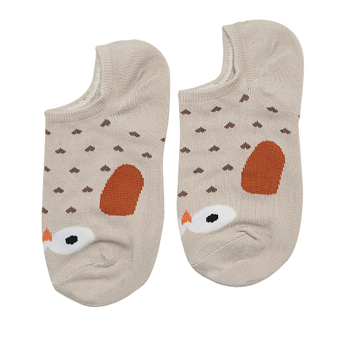 Носки "Сова" (бежевые)