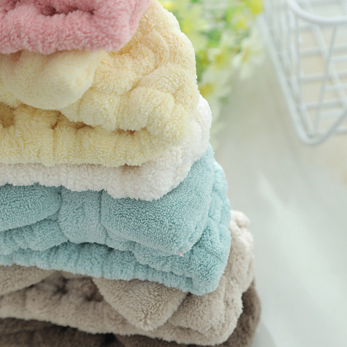 Повязка на голову широкая, розовая