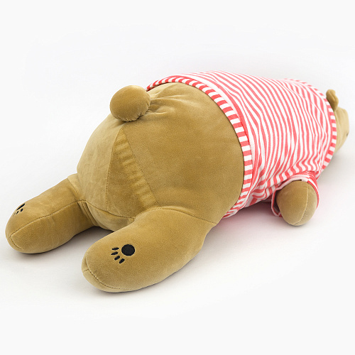 Игрушка-подушка "Мишка" (в красном свитере)