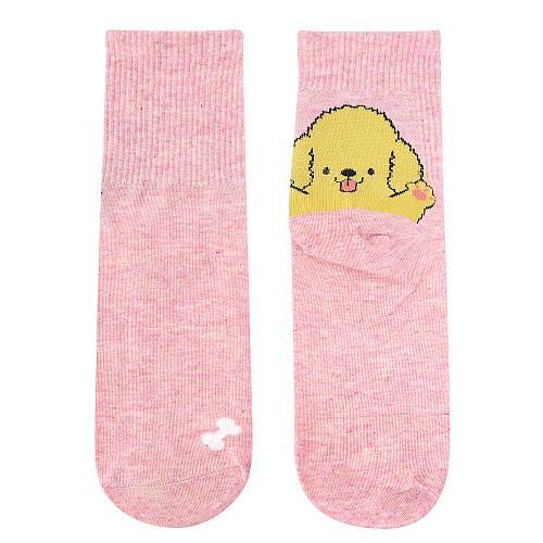 Носки "Песики" (розовые)
