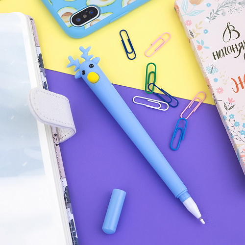 Ручка "Deer" (голубая)