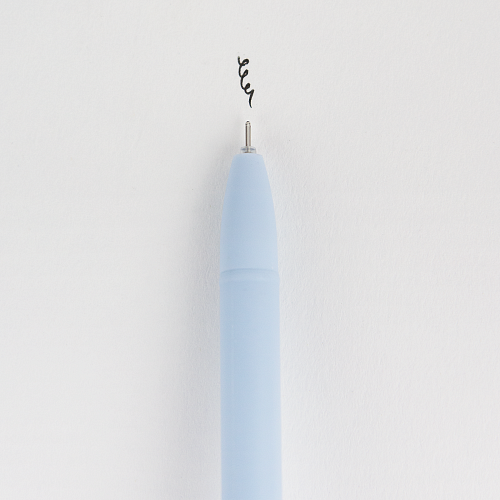 Ручка с медведем (белый)