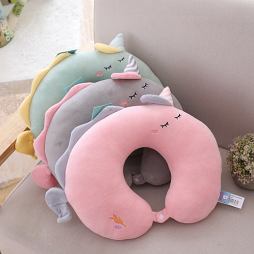 Подушка для путешествий "Единорожка" (мятный)